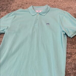 Southern Tide Blue Polo Shirt Classic Style